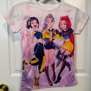 Unbranded Girls Graphic Tee featuring Inspired Characters K-Pop: Demon Hunters